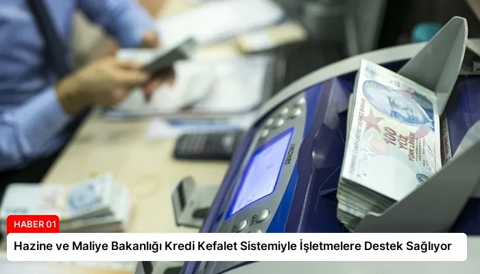 Hazine ve Maliye Bakanlığı Kredi Kefalet Sistemiyle İşletmelere Destek Sağlıyor