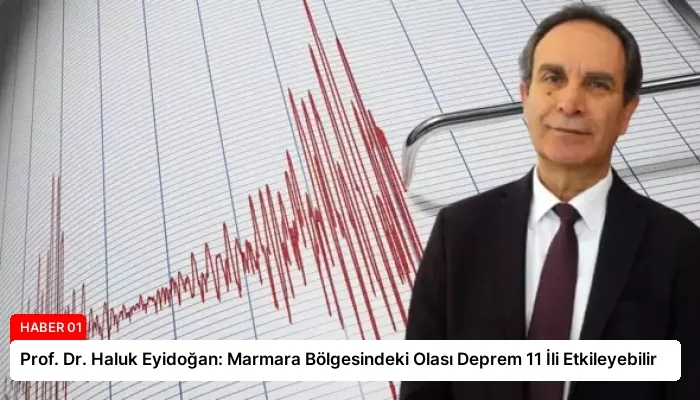 Prof. Dr. Haluk Eyidoğan: Marmara Bölgesindeki Olası Deprem 11 İli Etkileyebilir