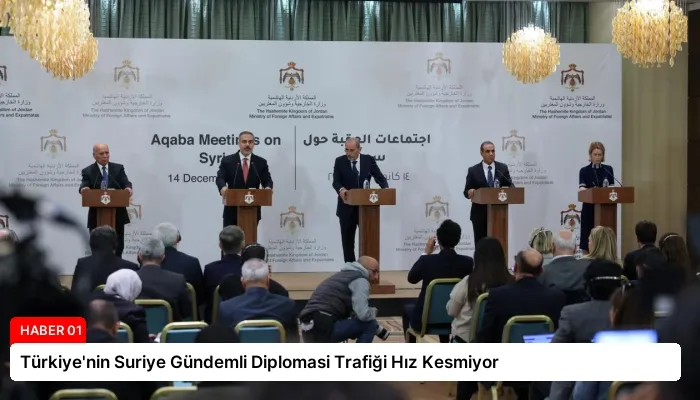 Türkiye’nin Suriye Gündemli Diplomasi Trafiği Hız Kesmiyor