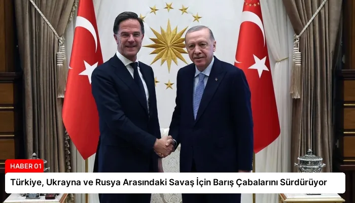 Türkiye, Ukrayna ve Rusya Arasındaki Savaş İçin Barış Çabalarını Sürdürüyor