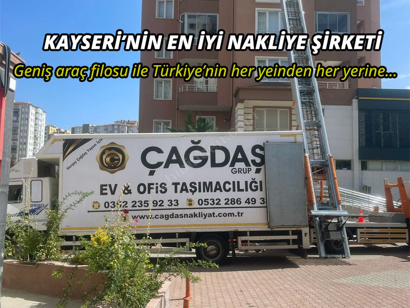 Kayseri’de Profesyonel Evden Eve Nakliyat: Çağdaş Nakliyat