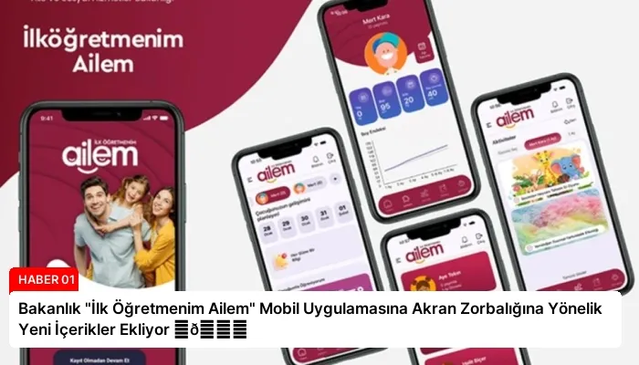 Bakanlık “İlk Öğretmenim Ailem” Mobil Uygulamasına Akran Zorbalığına Yönelik Yeni İçerikler Ekliyor ⏬👇