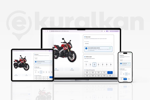 Motosikletlerde test sürüşü randevuları dijitale taşındı