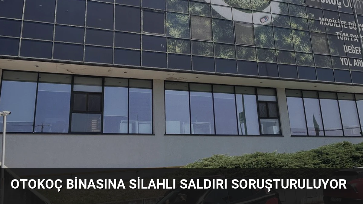 Otokoç Binasına Silahlı Saldırı Soruşturuluyor