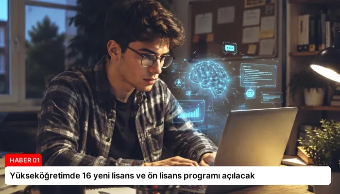 Yükseköğretimde 16 yeni lisans ve ön lisans programı açılacak