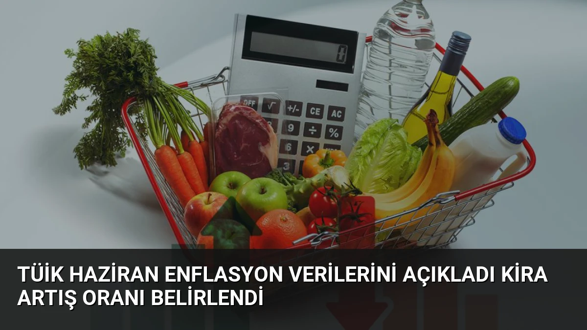 TÜİK Haziran Enflasyon Verilerini Açıkladı Kira Artış Oranı Belirlendi