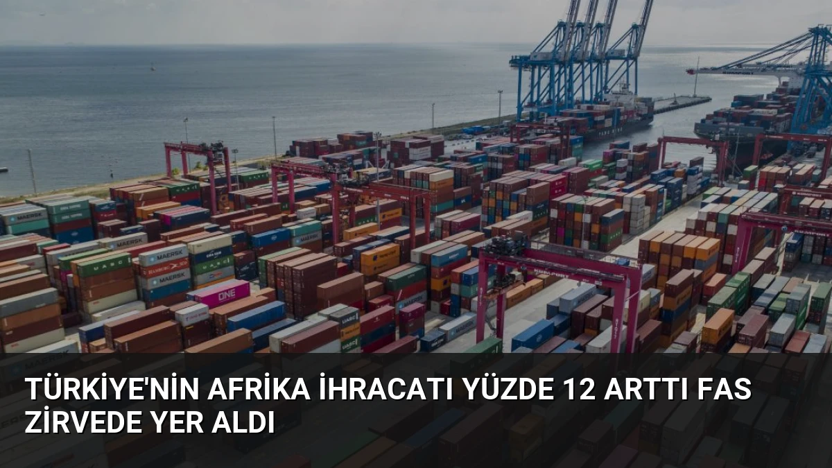 Türkiye’nin Afrika İhracatı Yüzde 12 Arttı Fas Zirvede Yer Aldı