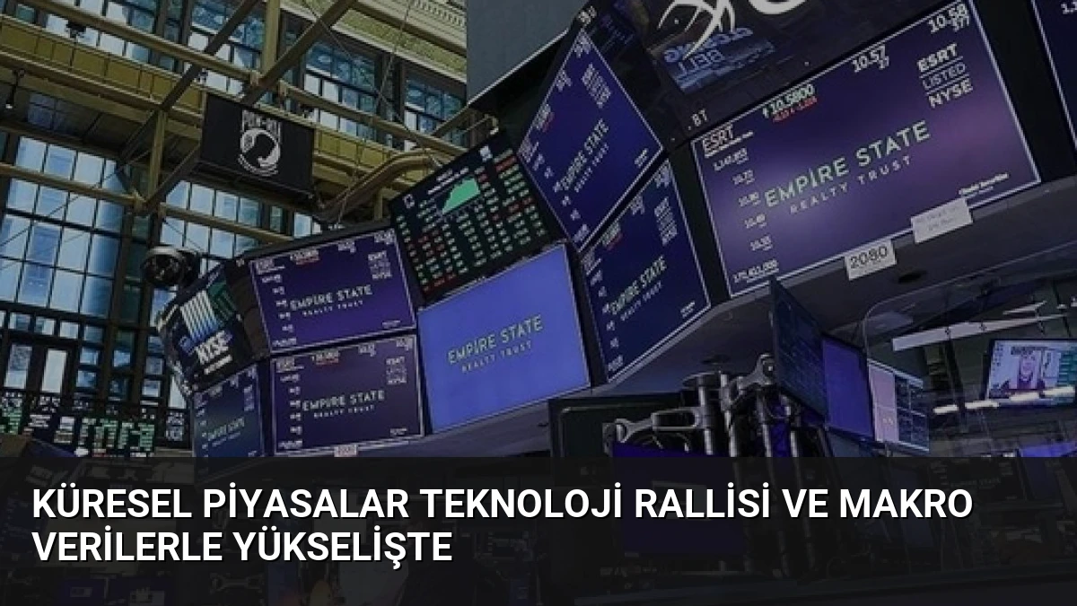 Küresel Piyasalar Teknoloji Rallisi ve Makro Verilerle Yükselişte